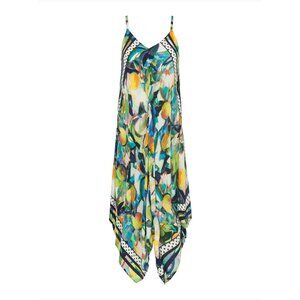 NWOT Simply Art Dolcezza: Orangerie 4 Corners Maxi Dress - Medium